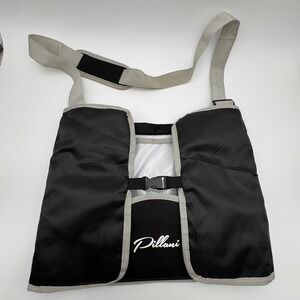 Pillani Kids Car Seat Travel Tray Black Grey Foldable Activity Snack Organizer